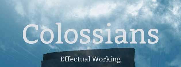 Colossians Lesson 20
