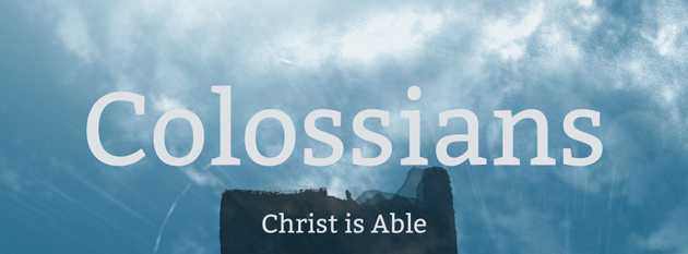 Colossians Lesson 2