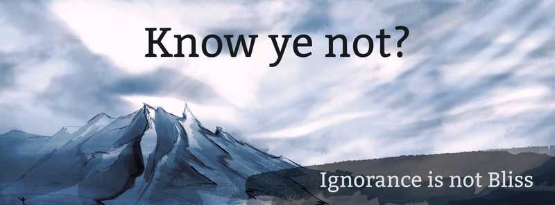 Being ignorant of God's will from the Bible rightly divided means that a believer is not able to do God's will.