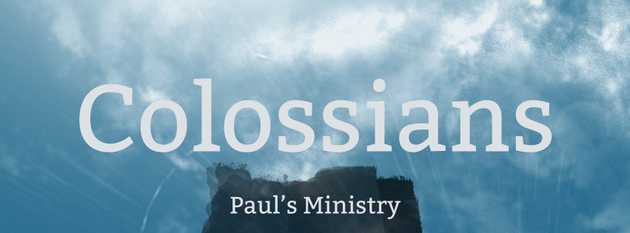 Colossians Lesson 7