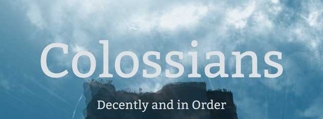 Colossians Lesson 22